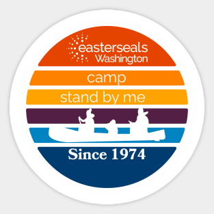 Camp Stand By Me Sticker